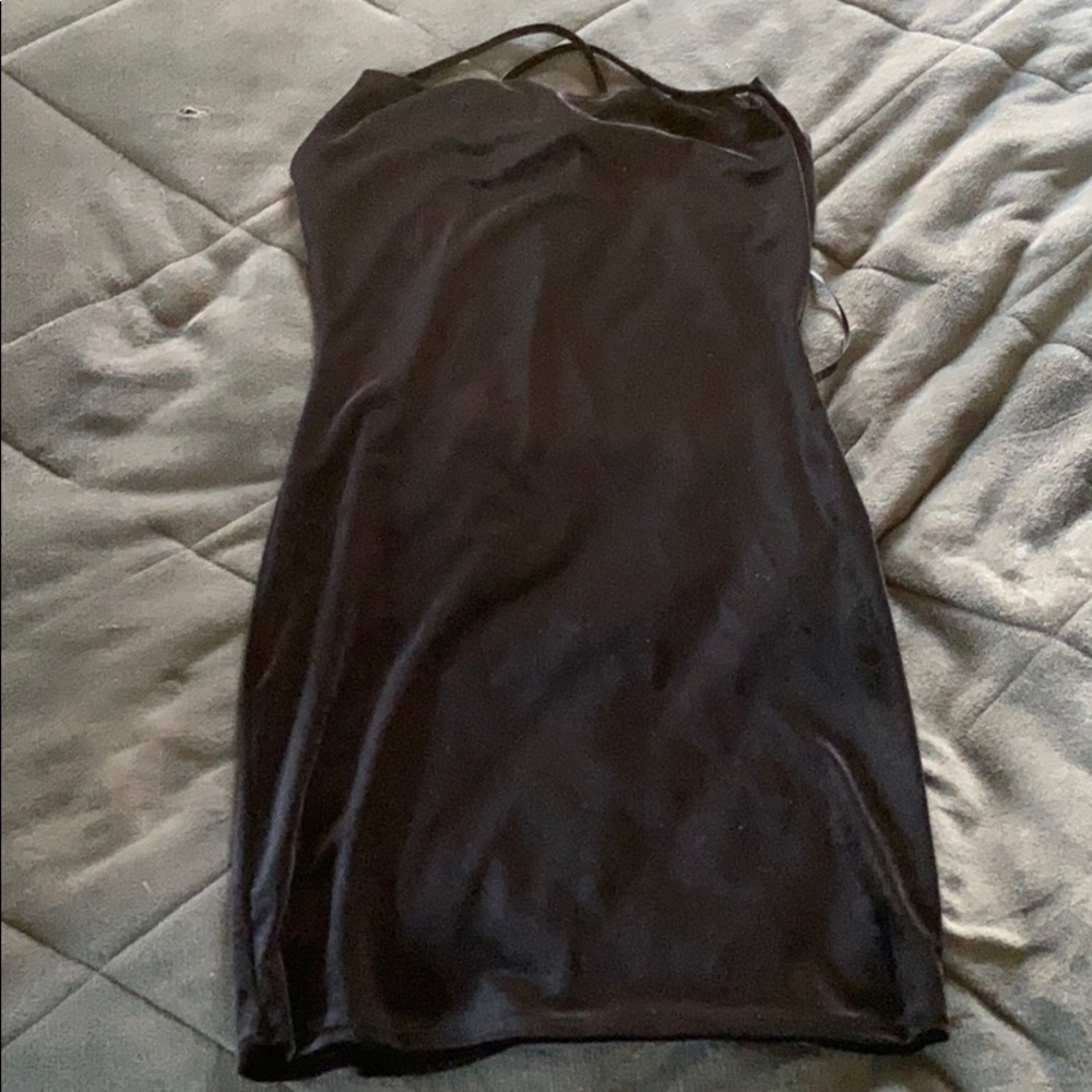 Black Velvet Dress